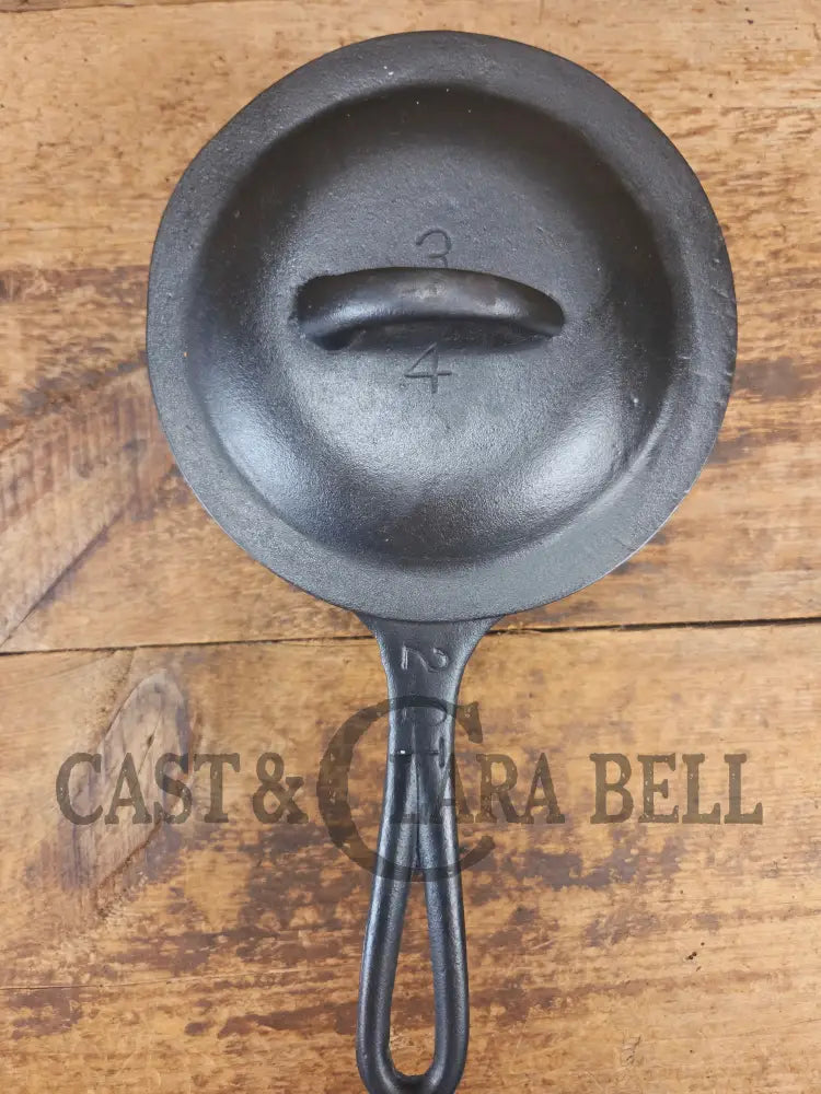 Lovely Birmingham Stove & Range Marked 2 quart sauce pan with lid! Perfect bean pot for your grill! - Dutch Ovens