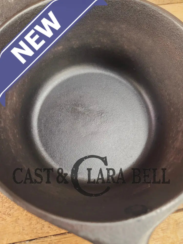 Lovely Birmingham Stove & Range Marked 2 quart sauce pan with lid! Perfect bean pot for your grill! Dutch Ovens Trivets