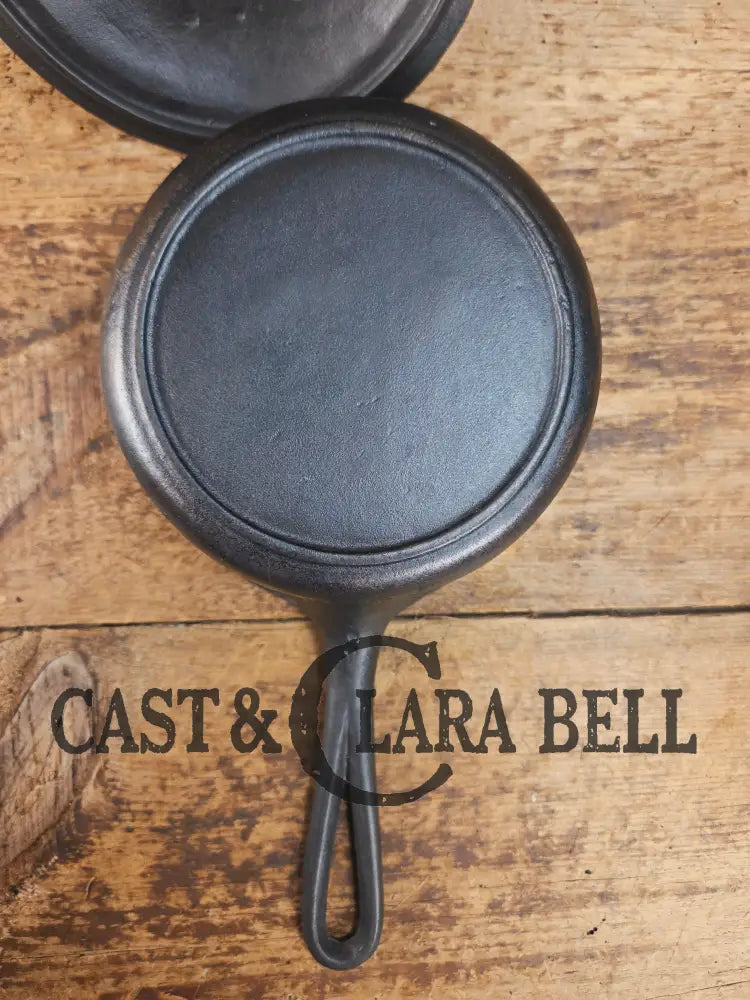 Lovely Birmingham Stove & Range Marked 2 quart sauce pan with lid! Perfect bean pot for your grill! Dutch Ovens Trivets