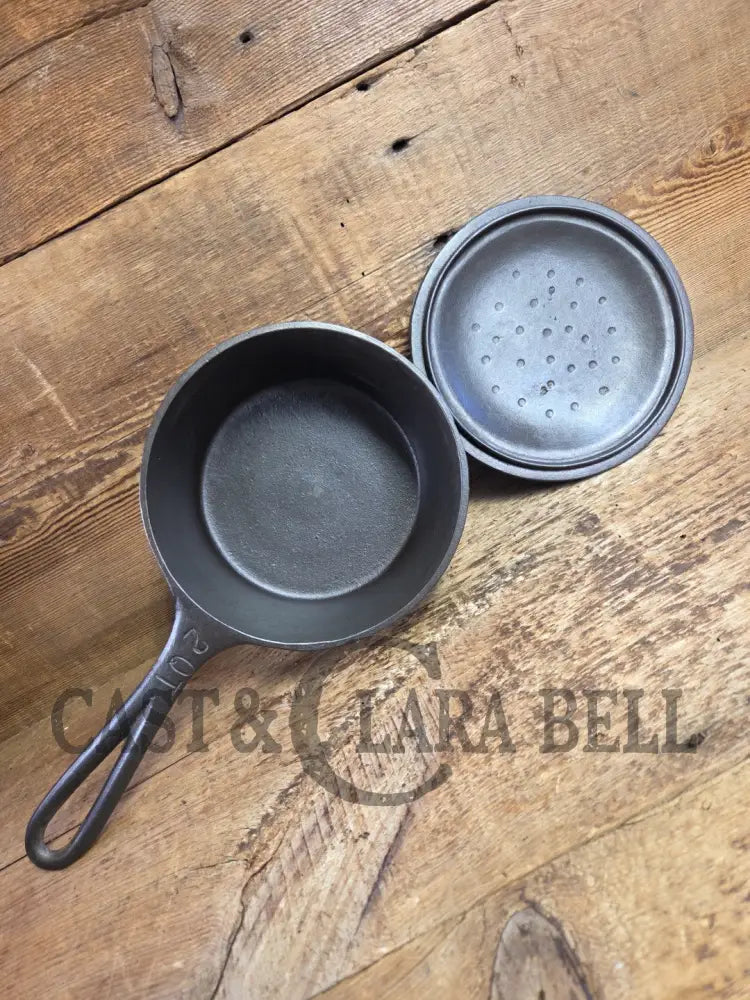 Lovely BSR (Birmingham AL) #2 quart sauce pan with lid! Perfect bean pot for your grill! Dutch Ovens Trivets & Kettles