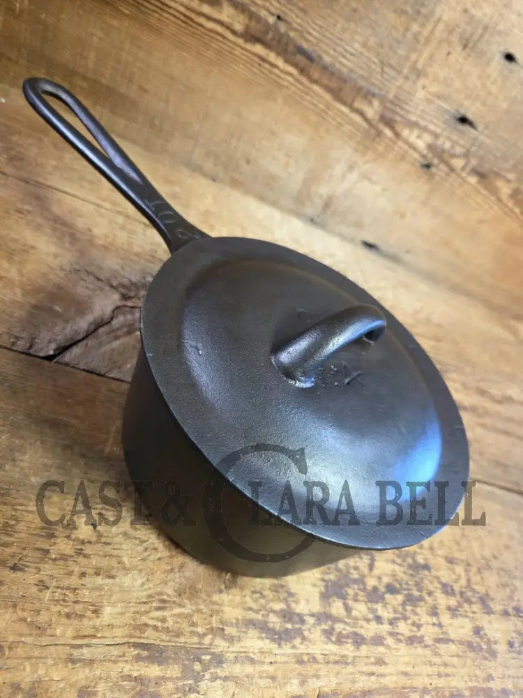 Lovely BSR (Birmingham AL) #2 quart sauce pan with lid! Perfect bean pot for your grill! Dutch Ovens Trivets & Kettles