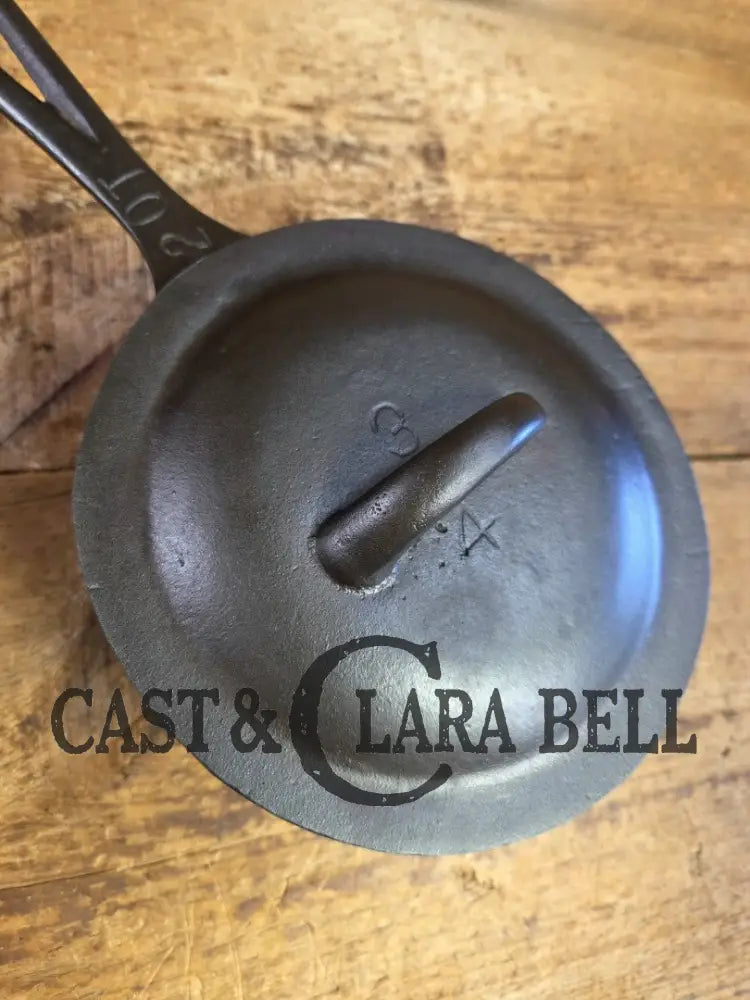 Lovely BSR (Birmingham AL) #2 quart sauce pan with lid! Perfect bean pot for your grill! Dutch Ovens Trivets & Kettles