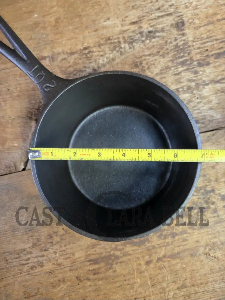 Lovely BSR (Birmingham AL) #2 quart sauce pan with lid! Perfect bean pot for your grill! Dutch Ovens Trivets & Kettles
