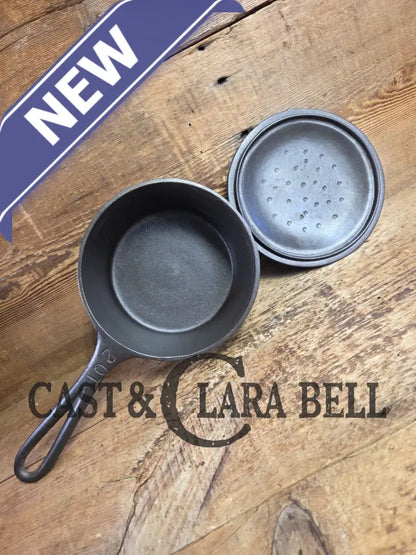 Lovely BSR (Birmingham AL) #2 quart sauce pan with lid! Perfect bean pot for your grill! Dutch Ovens Trivets & Kettles