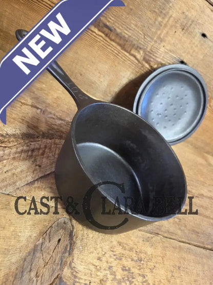 Lovely BSR (Birmingham AL) #2 quart sauce pan with lid! Perfect bean pot for your grill! Dutch Ovens Trivets & Kettles