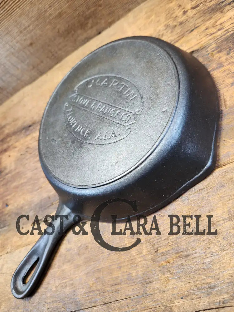 Lovely Early 1900’S Martin Stove And Range #5 Skillet. Great Southern Masterpiece! Skillet