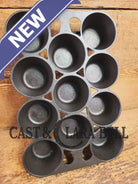 Lovely Griswold No. 10 Popover Pan 948 A Variation 10 with Griswolds & Erie markings. Ready to make brownies muffins or