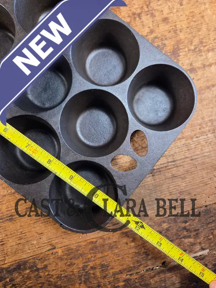 Lovely Griswold No. 10 Popover Pan 949 C. Fully Restored and ready to make the best brownies muffins or cornbread