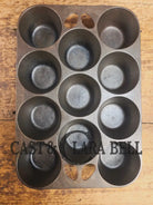 Lovely Griswold No. 10 Popover Pan 949 D. Fully Restored and ready to make the best brownies muffins or cornbread!