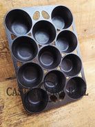 Lovely Griswold No. 10 Popover Pan 949. Fully Restored and ready to make the best brownies muffins or cornbread! SC24