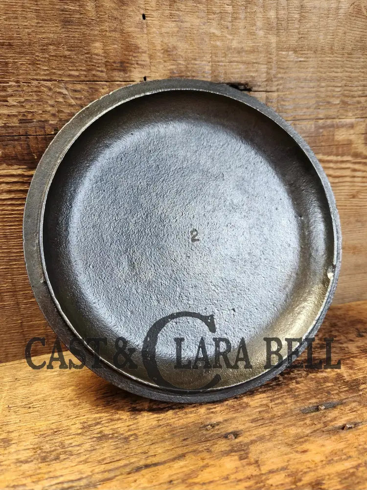 Lovely Birmingham Stove & Range Marked 2 Quart Sauce Pan With Lid! Perfect Bean Pot For Your Grill!