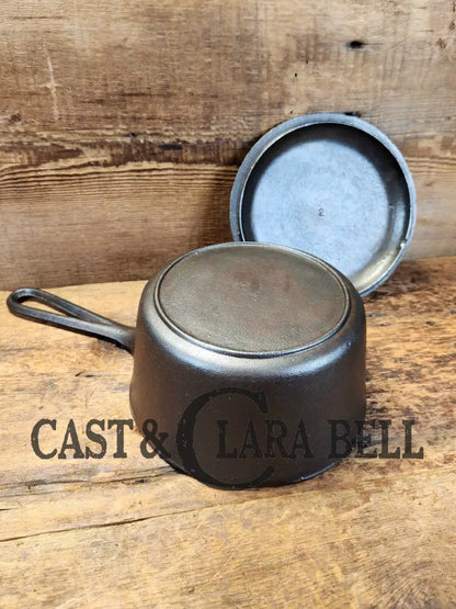 Lovely Birmingham Stove & Range Marked 2 Quart Sauce Pan With Lid! Perfect Bean Pot For Your Grill!