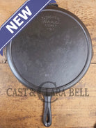 Lucky #13. 1930s Wagner Ware #13 Skillet w/ Stylized Logo Heat Ring 1063. A tough one to find! - Skillet