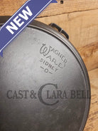 Lucky #13. 1930s Wagner Ware #13 Skillet w/ Stylized Logo Heat Ring 1063. A tough one to find! - Skillet