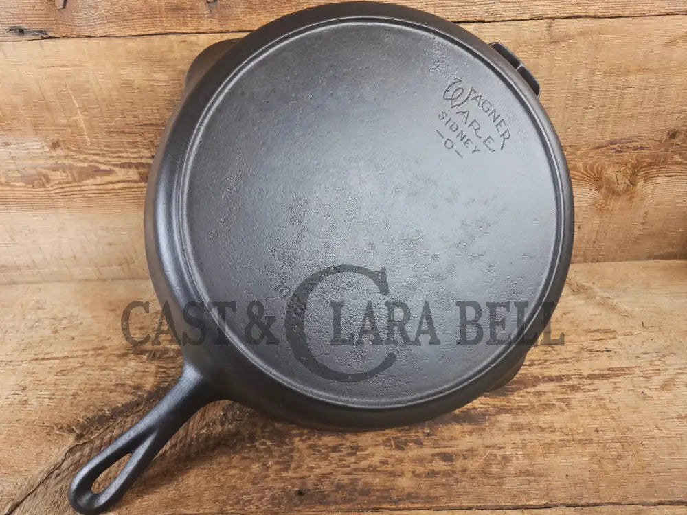 Lucky #13. 1930s Wagner Ware #13 Skillet w/ Stylized Logo Heat Ring 1063. A tough one to find! - Skillet