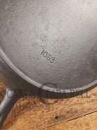 Lucky #13. 1930s Wagner Ware #13 Skillet w/ Stylized Logo Heat Ring 1063. A tough one to find! - Skillet