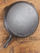 Lucky #13. 1930s Wagner Ware #13 Skillet w/ Stylized Logo Heat Ring 1063. A tough one to find! - Skillet