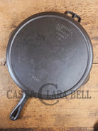 Lucky #13. 1930s Wagner Ware #13 Skillet w/ Stylized Logo Heat Ring 1063. A tough one to find! - Skillet