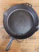 Lucky #13. 1930s Wagner Ware #13 Skillet w/ Stylized Logo Heat Ring 1063. A tough one to find! - Skillet