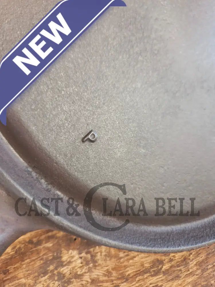 Make 100 year old grilled cheese! Earlier 1920’s era Lodge #8 Round Griddle. Raised P Incised 8 - Griddle