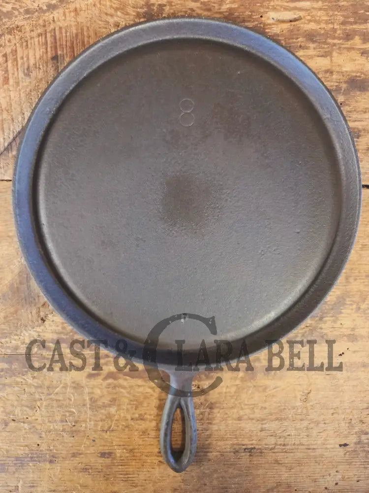 Make 100 year old grilled cheese! Earlier 1920’s era Lodge #8 Round Griddle. Raised P Incised 8 - Griddle