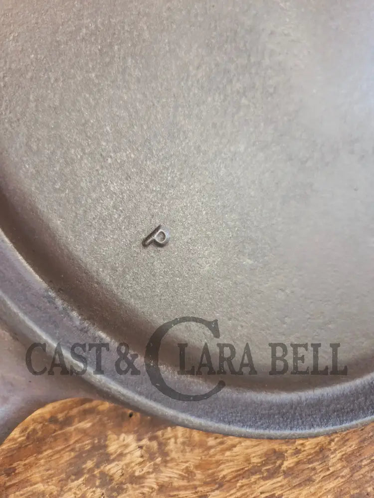 Make 100 year old grilled cheese! Earlier 1920’s era Lodge #8 Round Griddle. Raised P Incised 8 - Griddle