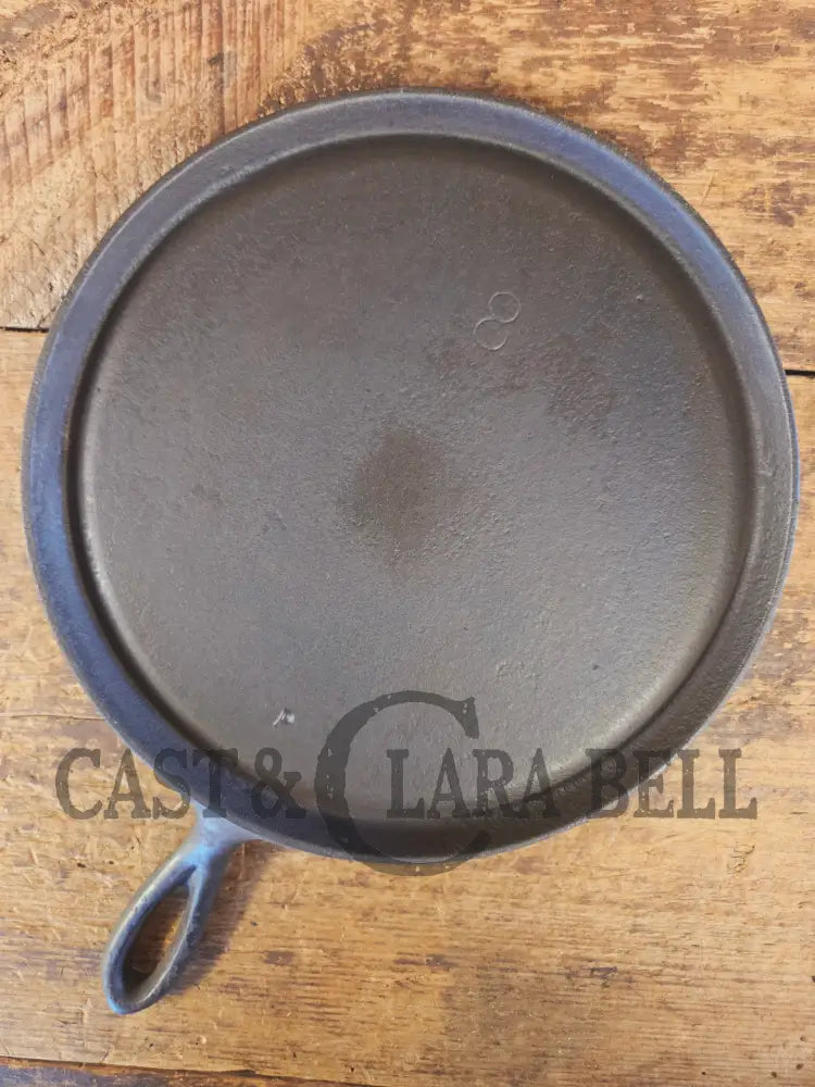 Make 100 year old grilled cheese! Earlier 1920’s era Lodge #8 Round Griddle. Raised P Incised 8 - Griddle