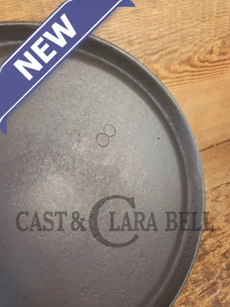 Make 100 year old grilled cheese! Earlier 1920’s era Lodge #8 Round Griddle. Raised P Incised 8 - Griddle