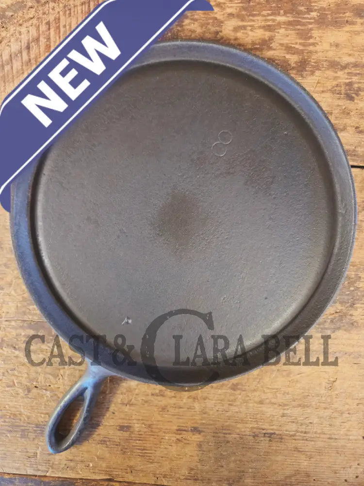 Make 100 year old grilled cheese! Earlier 1920’s era Lodge #8 Round Griddle. Raised P Incised 8 - Griddle