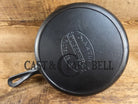 Martin Stove & Range Co. #8 Cast Iron Skillet with ’Hamburger’ Logo. Versatile and elegant Skillet