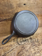 Mid 1900’s Lodge #5 ’Blob’ Skillet with 3 Notch Heat Ring. Raised P on the blob. Amazing gift and sauté pan. Skillet