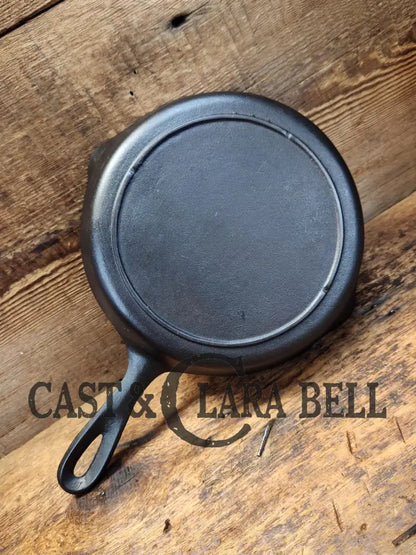 Mid 1900’S Lodge #5 Cast Iron Saute Skillet With 3 Notch Heat Ring Sc24