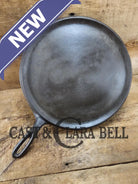 Mid Century Lodge #10 Cast Iron Round Griddle. Great daily user for grilled sandwiches! Wonderful utility griddle (UG)