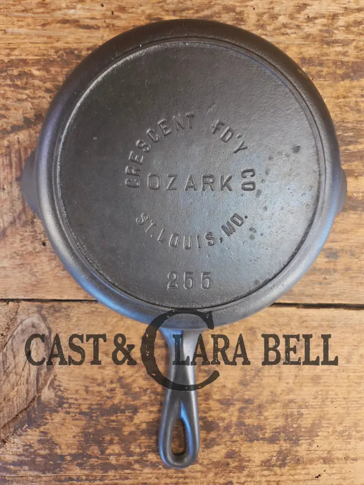 Midwest favorite! Missouri made Crescent Fndry ’Ozark’ #5 Cast Iron Skillet - Skillet