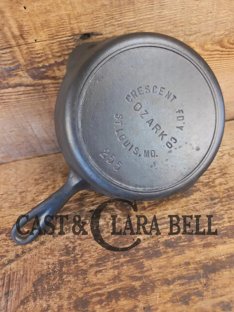 Midwest favorite! Missouri made Crescent Fndry ’Ozark’ #5 Cast Iron Skillet - Skillet