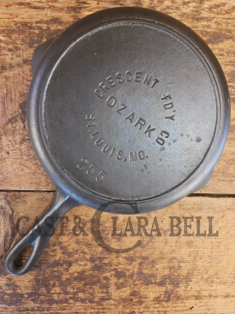 Midwest favorite! Missouri made Crescent Fndry ’Ozark’ #5 Cast Iron Skillet - Skillet