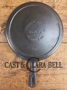 Midwest favorite! Missouri made Crescent Fndry ’Ozark’ #8 Cast Iron Skillet - Skillet