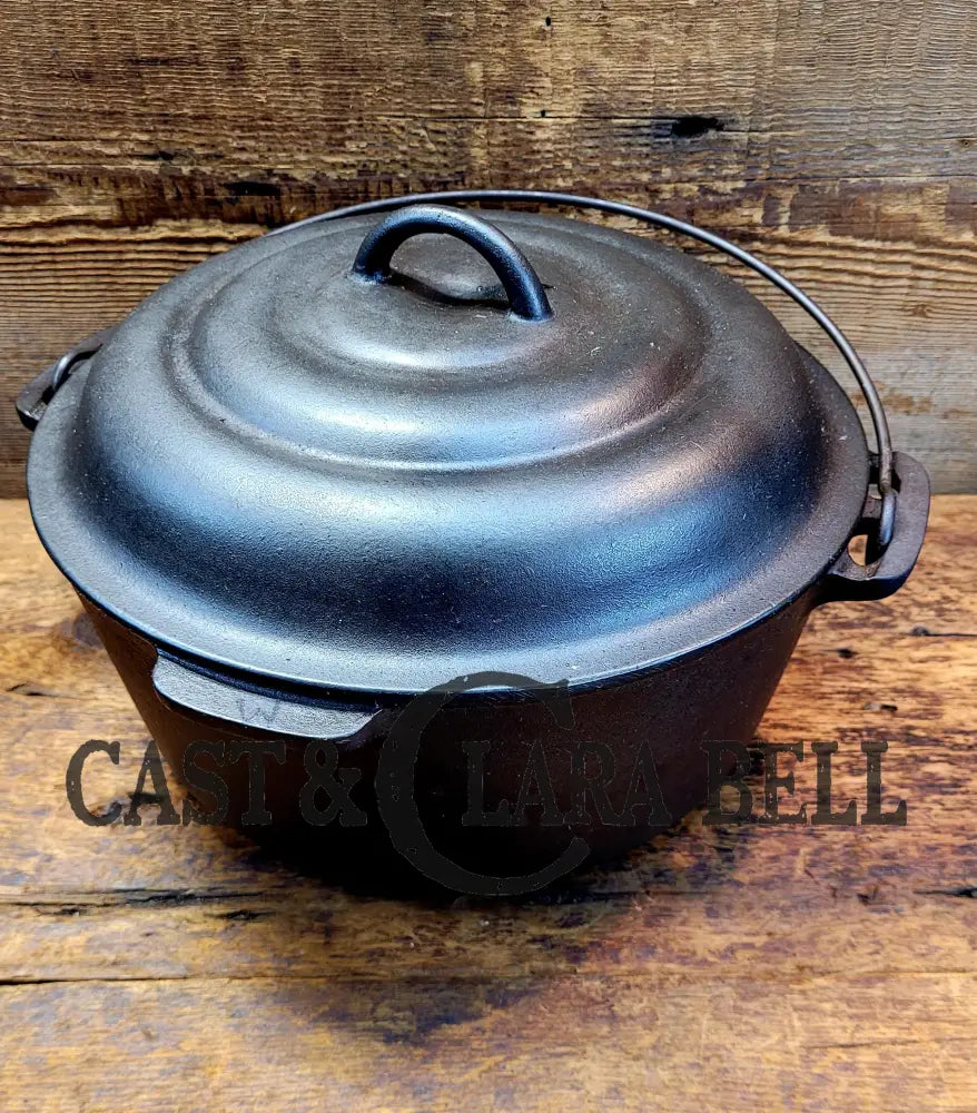 Midwest Favorite! Missouri Made Ozark #8 Dutch Oven. Fantastic Piece Great Cooker For Chili And