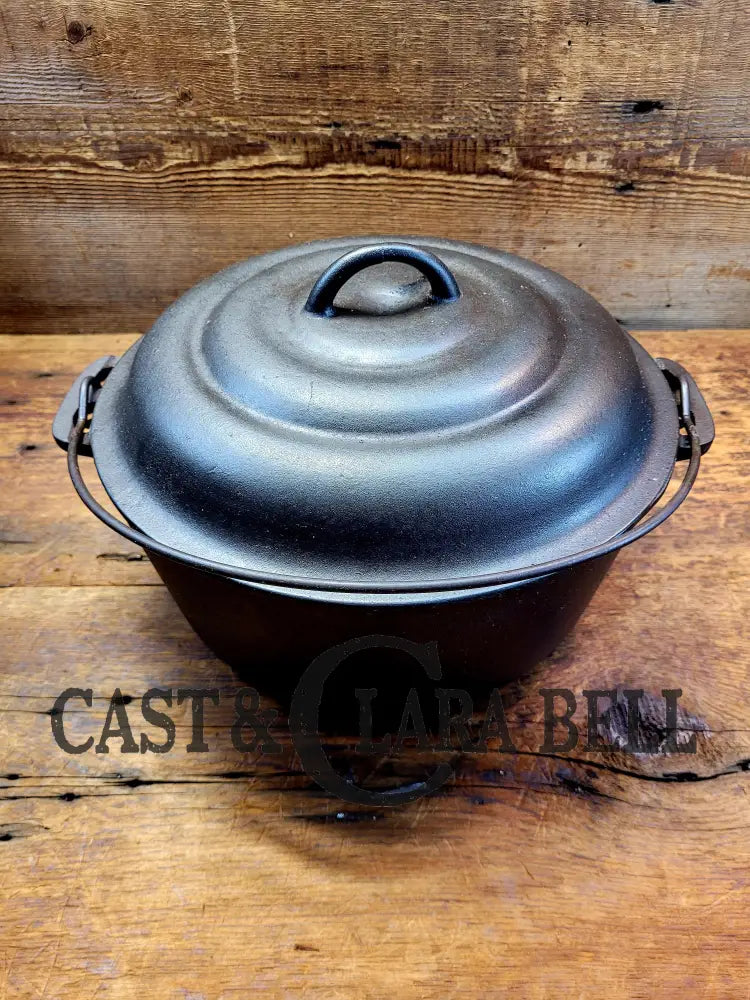 Midwest Favorite! Missouri Made Ozark #8 Dutch Oven. Fantastic Piece Great Cooker For Chili And