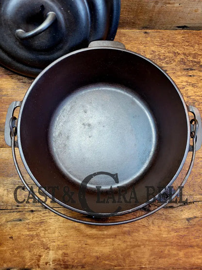 Midwest Favorite! Missouri Made Ozark #8 Dutch Oven. Fantastic Piece Great Cooker For Chili And