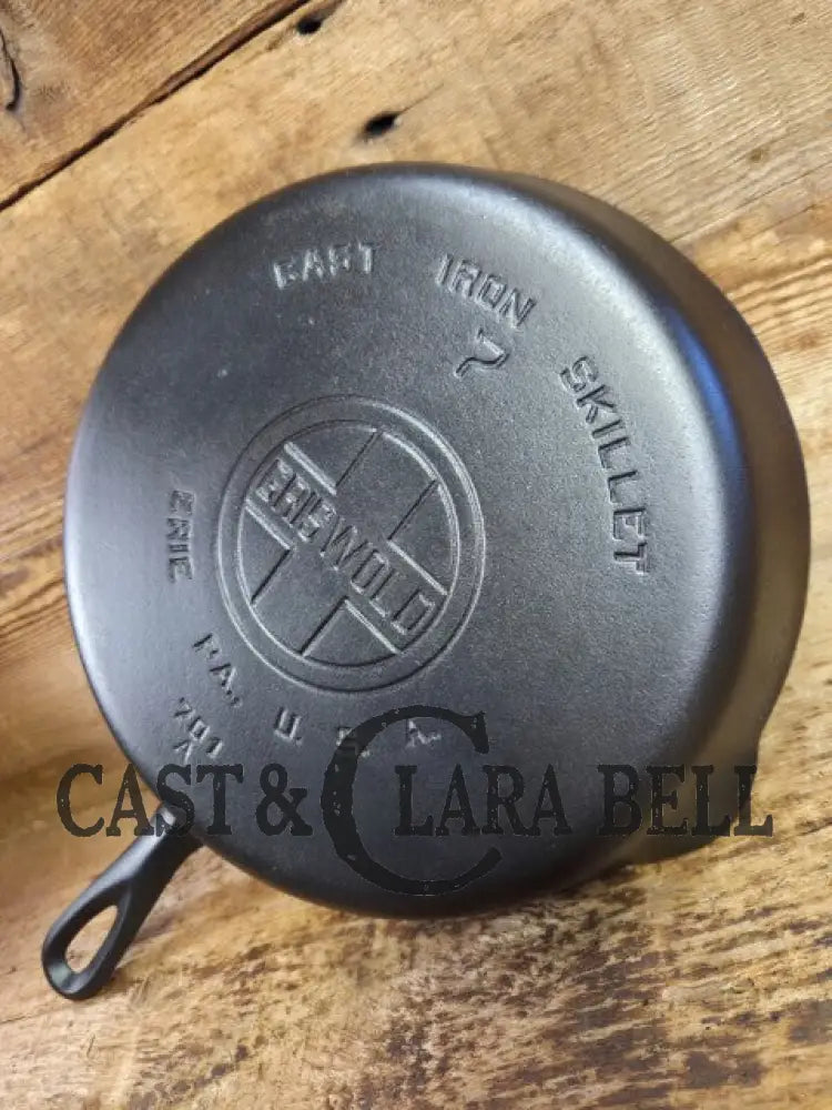Mint! 1930’s Griswold #7 Skillet with Large Block Logo and Smooth Bottom 701 A Skillet