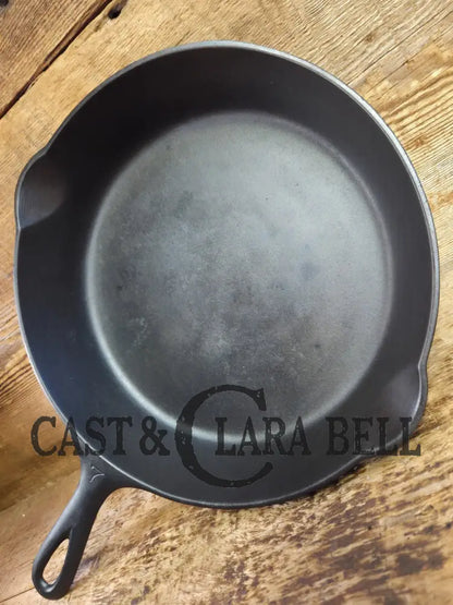 Mint! 1930’s Griswold #7 Skillet with Large Block Logo and Smooth Bottom 701 A Skillet