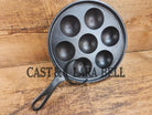 Mint and trending! Beautiful Griswold No. 32 Cast Iron Aebleskiver 962. Awesome poached eggs Skillet