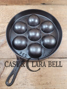 Mint And Trending! Beautiful Griswold No. 32 Cast Iron Aebleskiver 962. Awesome Poached Eggs!