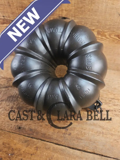 Mint Condition Collectors Piece! 1891 Patent Griswold made ’Frank Hay and Sons’ Bundt pan. Hard to find and Awesome for
