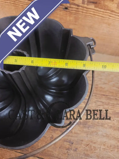 Mint Condition Collectors Piece! 1891 Patent Griswold made ’Frank Hay and Sons’ Bundt pan. Hard to find and Awesome for