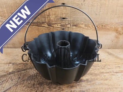 Mint Condition Collectors Piece! 1891 Patent Griswold made ’Frank Hay and Sons’ Bundt pan. Hard to find and Awesome for