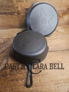 Mint Condition Hammered finish Lodge 4-In-1 star logo Combo Cooker. So versatile and elegant. Perfect gift or fully