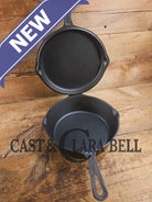 Mint Condition Lodge 4-In-1 star logo Combo Cooker. So versatile and elegant. Perfect gift or fully restored daily