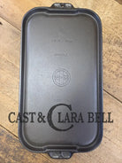 Mint condition looks brand new! 1930’s Griswold #8 Long cast iron griddle. 908 A. Great pancake griddle! Griddle